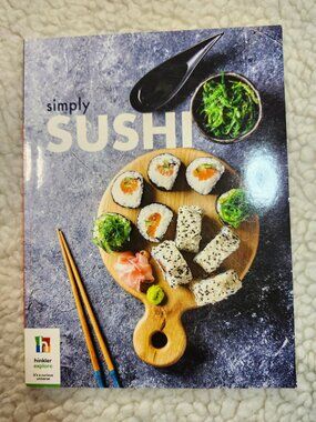 Simply Sushi Cookbook Steven Pallett Paperback Hinkler 2022 ISBN 9781488951091